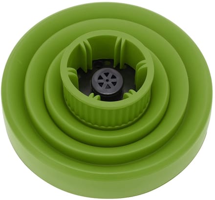 Dailygoods - Universele Diffuser - Opvouwbare Föhn Diffuser - Ideaal voor Reizen - Groen - Draagbare Haarblazer - Compact en Lichtgewicht - Geschikt v...
