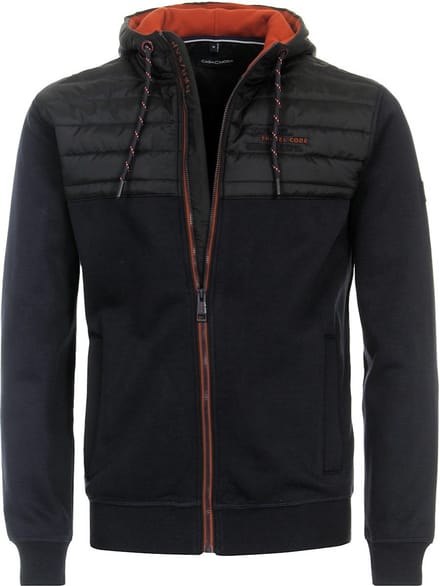 Casa Moda Vest Met Capuchon Blauw Nordic Expedition - M