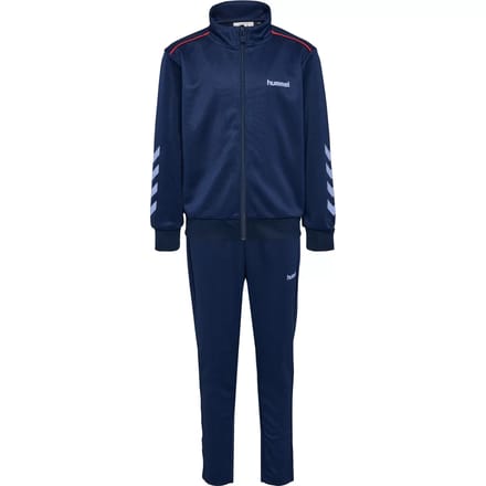 HUMMEL Kinder Trainingspak Jongens Meisjes Sportpak Ritslogo