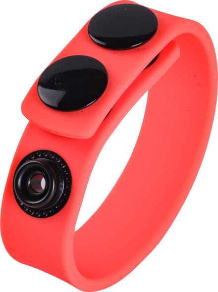 Banoch | verstelbare Cockring met drukknopen | siliconen | max Ø 5 cm | penisring