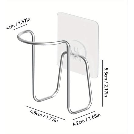 Aan de muur gemonteerd opbergrek voor papieren bekers voor waterdispenser, wegwerphouder voor waterbekers, ponsvrije keukenorganizer white