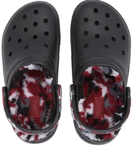 Crocs Classic Lined Camo Zwart Maat 34/35 US J3