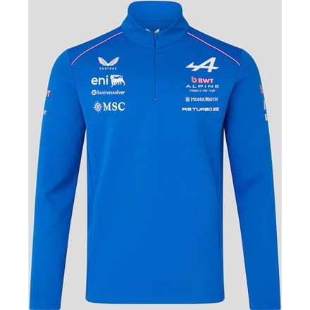 Officieel Unisex Bwt Alpine Formula One Team Kwartrits Midlayer