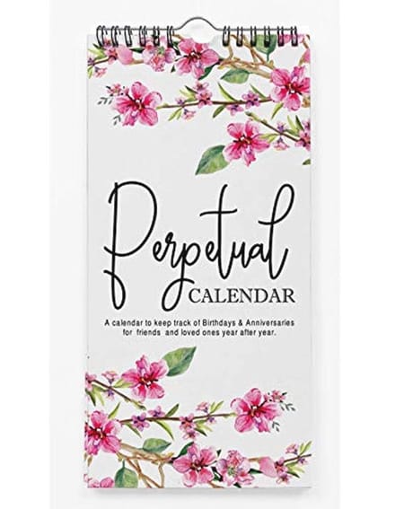 Rustieke Eeuwigdurende Kalender voor Verjaardagen en Speciale Evenementen