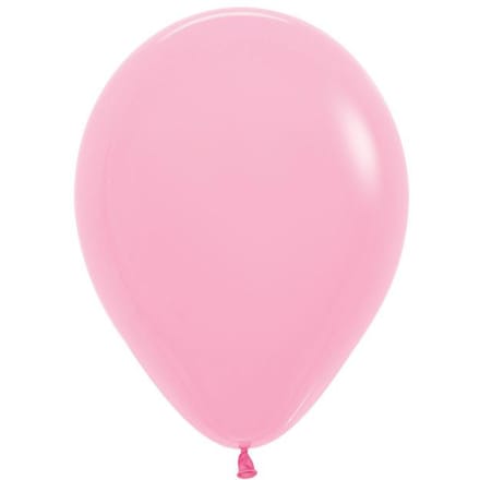 Ballon 30 cm, bubblegum roze, Sempertex kwaliteit