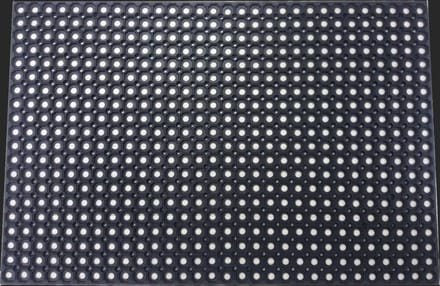 Rubberen deurmat Riyad - Zwart - 50 x 100 cm
