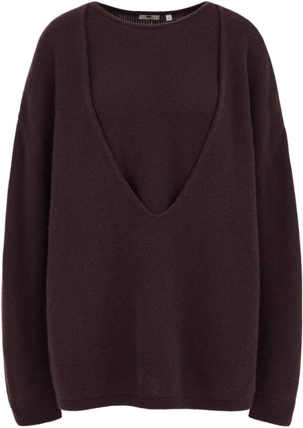 WE Fashion Dames THE LAYERED KNIT