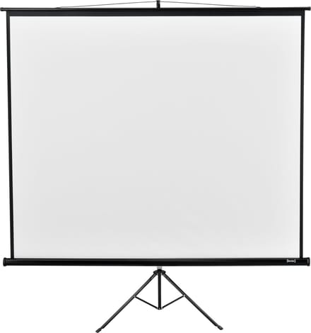 Projectiescherm met in hoogte verstelbaar statief 203x203 cm