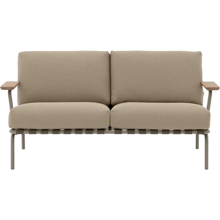 Muuto Settle 2-zitsbank voor buiten - MuutoRibbedWeave5