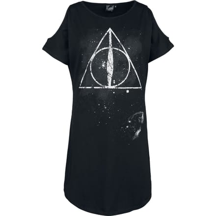 Harry Potter Mini-jurk - Deathly Hallows - S - voor Vrouwen - zwart