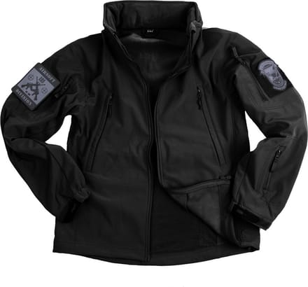 101inc Softshell Jacket Tactical zwart S