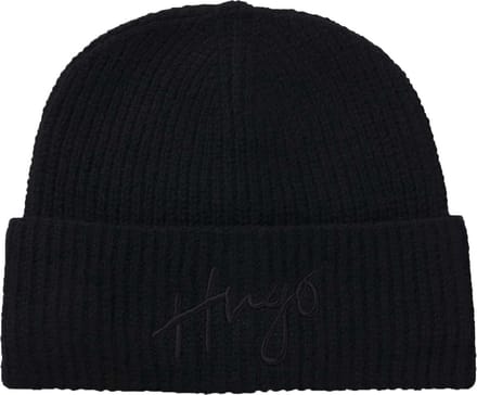 HUGO Dop Socialy Hat Black Zwart
