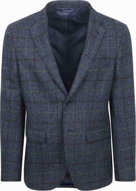 Steppin' Out Colbert Wol Donkerblauw (navy) - Maat 48 - Heren blazer