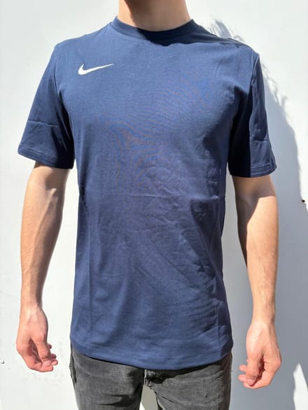 Nike T-shirt - Mannen - blauw/wit