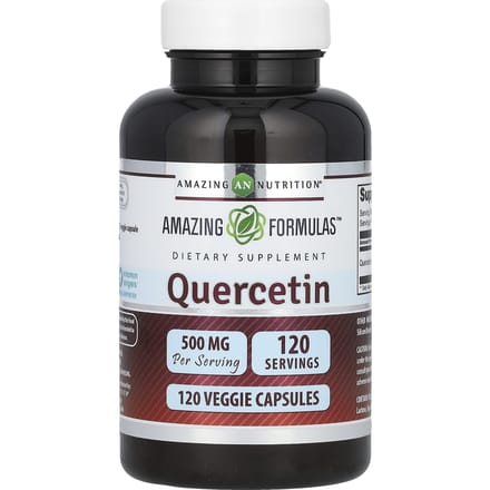 Quercetine, 500 mg, 120 plantaardige capsules