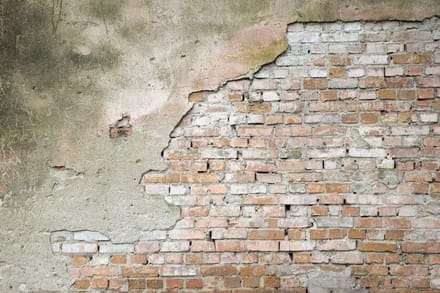 Fotobehang - Grunge Wall 375x250cm - Vliesbehang