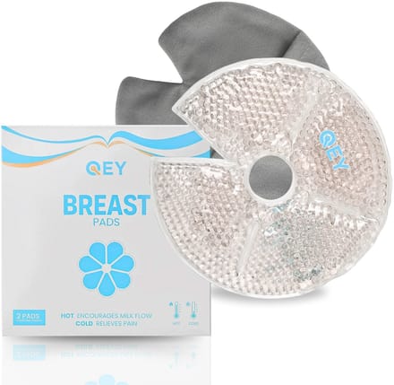 QEY® Borst kompres - Warm/Koud - Stimuleert Stuwing & Melktoevoer