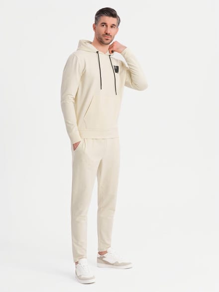 OMBRE Set - Regular Fit - Katoen Crème M