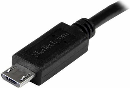 StarTech.com 8in USB OTG Cable Micro USB to Micro USB M/M - USB cable - 20.32 cm