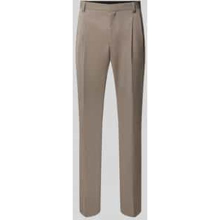 Super slim fit pantalon van scheerwolmix model 'Hesten261F1X'