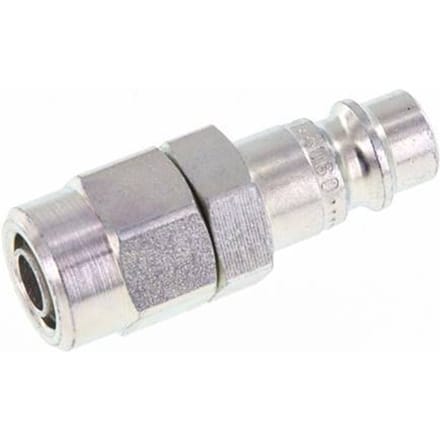Gehard staal DN 7.2 (Euro) Luchtkoppeling Insteeknippel 6.5x10 mm (streamline) Push-On