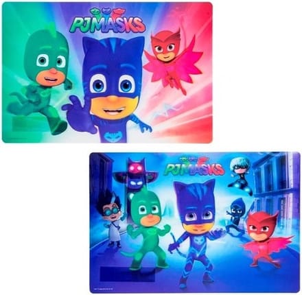 PJ Masks- PJ Masks 3D placemat (2 stuks)