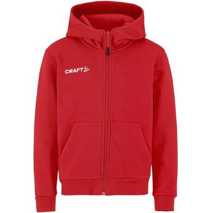 Craft Community 2.0 Logo Sweater Met Rits Kinderen - Rood | Maat: 122/128