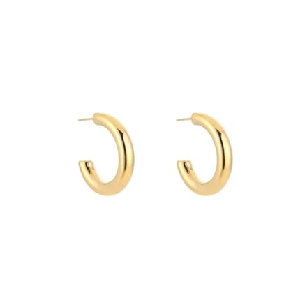 Bijoutheek Oorknoppen Open Hoop Bold Goud