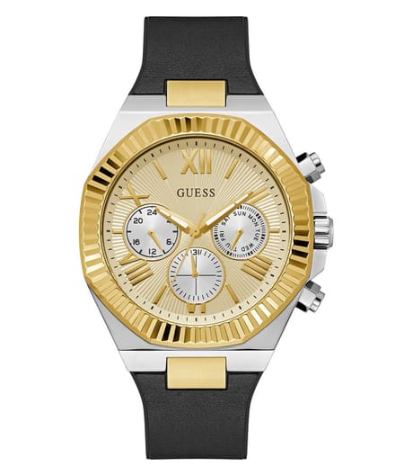 Guess Equity GW0791G1 Horloge - Overig - Zwart - Ø 44 mm