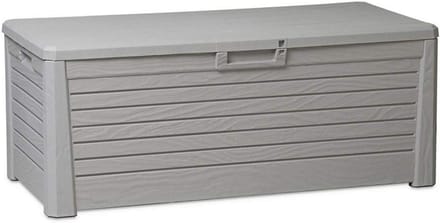 Kussenbox 148 x 72 x 60 cm | Grijze Opbergruimte voor Buiten
