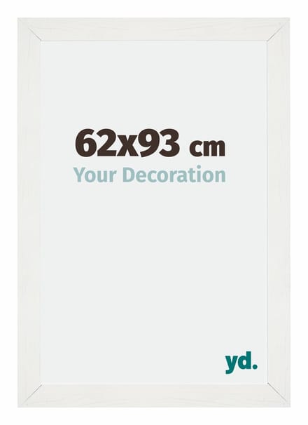 Your Decoration - Fotolijst 62x93 cm - MDF - Wit Geveegd - Mura