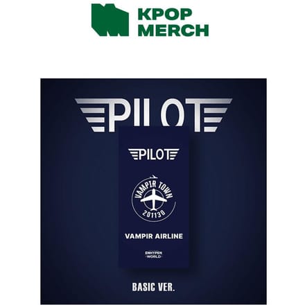 ENHYPEN - [WERELD COUPON KAART COLLECTIE] PILOT BASIC ver. black