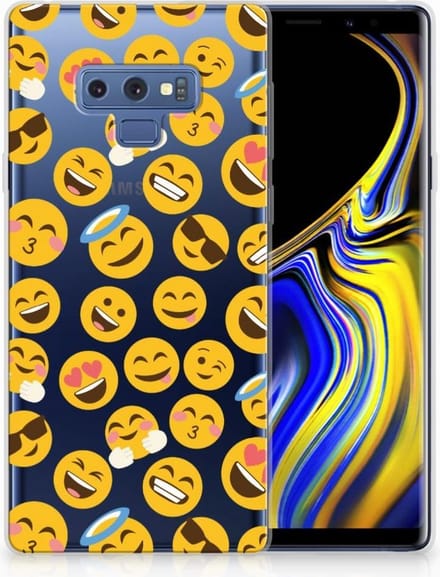 Back Cover voor Samsung Galaxy Note 9 TPU bumper Emoji