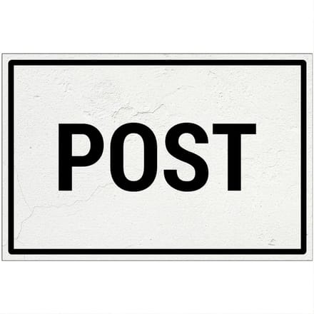 Post bord | Forex Re materiaal | 18 x 12 cm