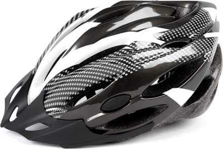 Mirage Allround Fietshelm - Maat S/M (54 t/m 58 CM) - Zwart / Wit