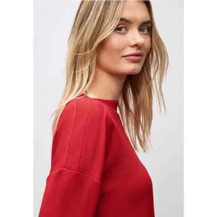 Shirt met boothals
