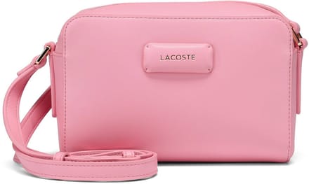 LACOSTE schoudertas Crossover Bag Peony roze