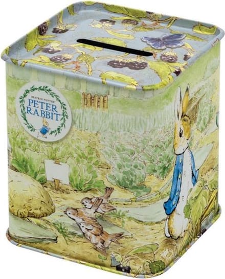 Blikje Peter Rabbit 7.7x7.7x9.2cm