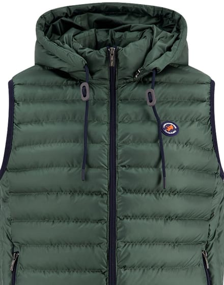 A Fish Named Fred bodywarmer groen