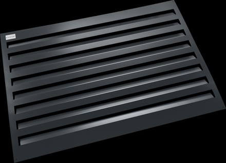 Evolar Achterplaat voor Airco Omkasting Donker Antraciet XS