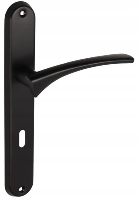 Gamet Arcus Basic DH-83A - Deurgreep - Zwart Mat - Aluminium - Szyld Lang