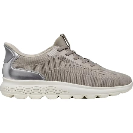 GEOX SPHERICA PLUS DAMES Sneakers - GRIJS/ZILVER - Maat 36
