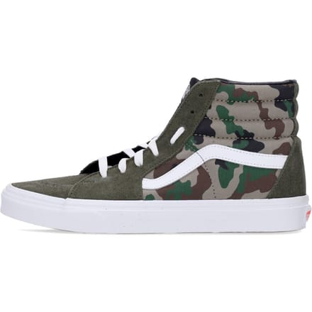 Hoge herenschoen Sk8-hi Camo Olijf/wit