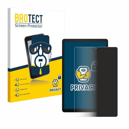 BROTECT - privacy screenprotector voor Acer Iconia Tab A10 10.1" - Folie Beschermfolie Blauwlichtfilter