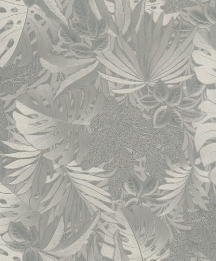 Noordwand-Behang-Botanica-Large-Leaves-metallic-en-beige