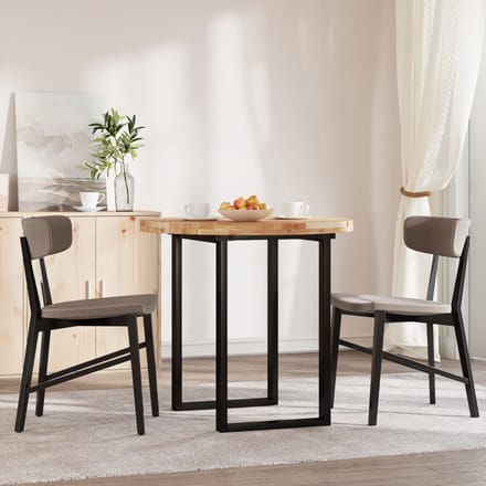 vidaXL - Tafelblad - rond - Ø - 80x4 - cm - massief - acaciahout