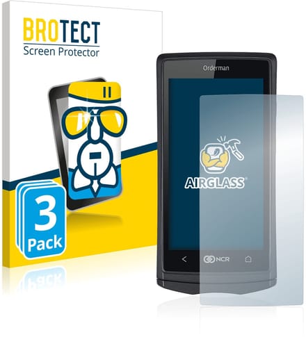 Screenprotector 3 Stuks voor Orderman 5 Beschermglas transparant