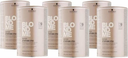 6x Schwarzkopf Professional Blond Me Premium Lift 9+ 450gr