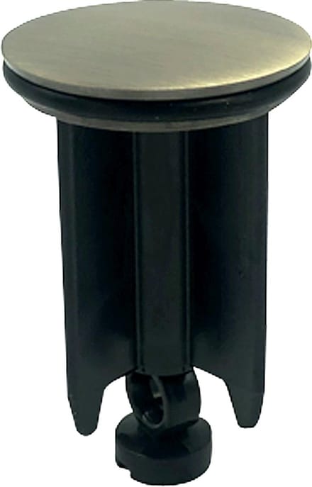 Waterval Metaalstop Waste Plug Universeel – Plugstop badkamer - afvoerplug voor wastafel en bidet - Brons 40mm