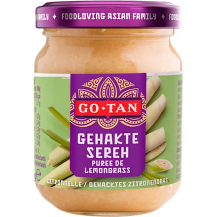 Gehakte lemongrass (citroengras)